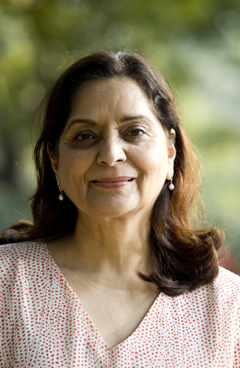 Cancer patient smiling subtly